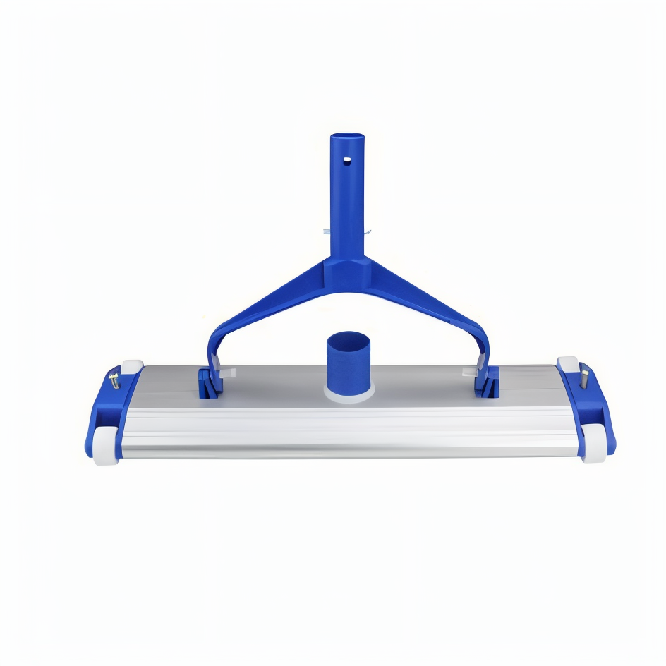Aqualux Aluminum Vacuum Head with Standard Handle – 34.5 x 13 cm Pool Cleaning Tool